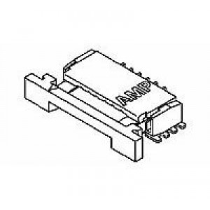 2-84952-3, Соединители FFC и FPC 1MM FPC HORZ. BOTTOM CONT.ASSY 23P