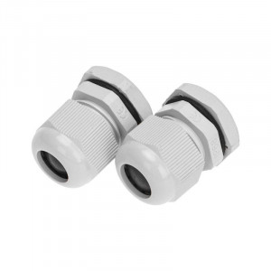 Ввод кабельный PG-13.5 (6-12мм) сер. комплект (уп.2шт) 07-8013-A2