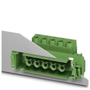 1703784, Съемные клеммные колодки 3 Pos 10.16mm pitch Feed Thru Invert Hdr