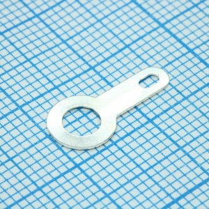 L-KLS8-01133-ND4, Лепесток заземления d=4,3мм,под пайку