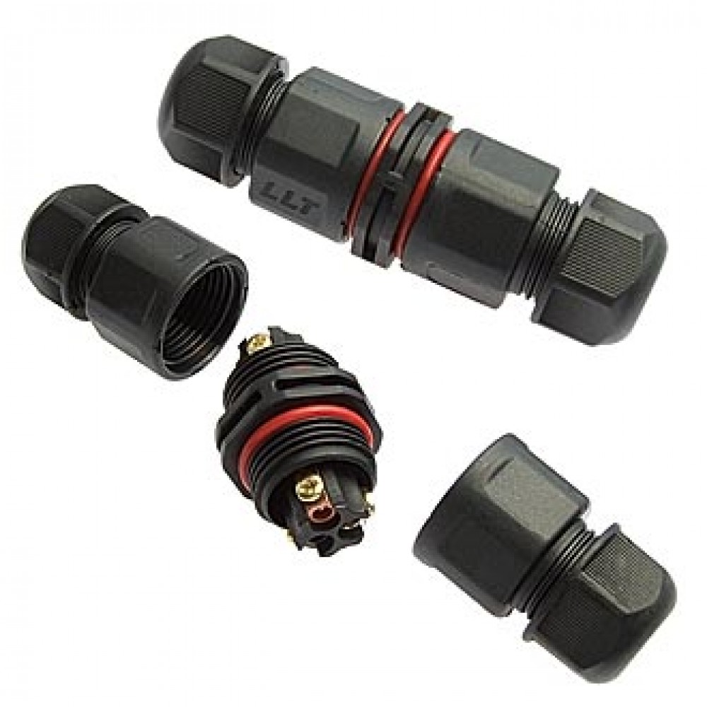 Изображение товара Герметичный разъём SZC-20-3PIN IP67 с 3 контактами 20 шт