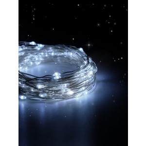 Гирлянда DC-G05-20WS2 20LED 2xCR2032 (в компл.) бел. (уп.2шт) ФАZА 5048010