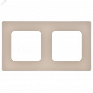 FLITE CLASSIC Рамка 2-местная РУ-2-К-ФлЛ льняной IEK FI-M22-32-20-K88