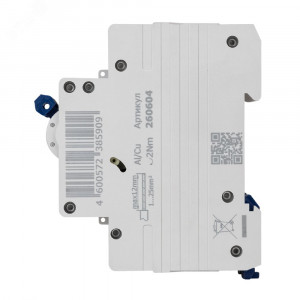 Выключатель автоматический модульный 2п C 32А 6кА OptiDin BM63-2C32-УХЛ3 КЭАЗ 260604