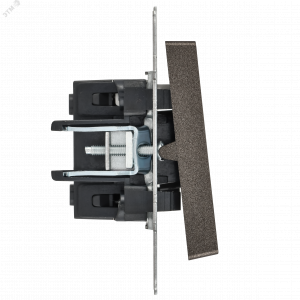 Выключатель 1-кл. СП BRITE ВС10-1-1-БрТБ 10А с инд. бронза BR-V10-1-10-K45