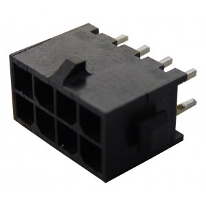 3-794630-8, Соединитель питания 8 контакт(-ов) 3мм луженый прямой монтаж в отверстие 8 терминала(-ов) 1 порт(-ов) лоток