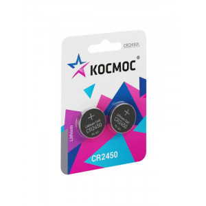 Элемент питания литиевый CR2450 2хBL (блист.2шт) KOCR2450BL2