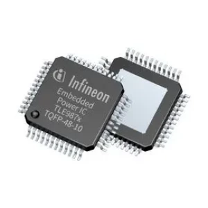TLE9879QTW40XUMA1, Микроконтроллер 32-бит ядро ARM Cortex-M3 40МГц 128кБ Флэш-память 6кБ ОЗУ 5.5...27В TQFP48-10