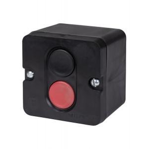 ПКЕ 712 У3, красная и черная кнопки, IP40 SQ0742-0025