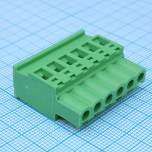 2EDGKB-5.0-06P-14-00A(H), Разъемный клеммный блок, 6 контактов. Серия 2EDGKB-5.0