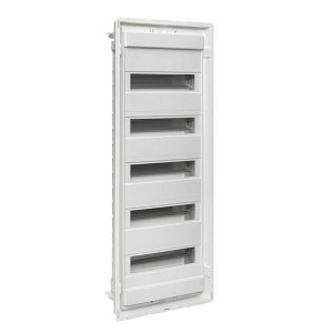 Основание силового щита Nova с DIN-рейками 60мод. IP40 PROxima nv-pbase-60