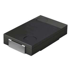 EEFSX0E331ER, Полимерный алюминиевый конденсатор 330мкФ 2.5В ±20% (7.3х4.3х1.9мм) для поверхностного монтажа 0.009Ом 3000мА 2000час 105°C лента на катушке