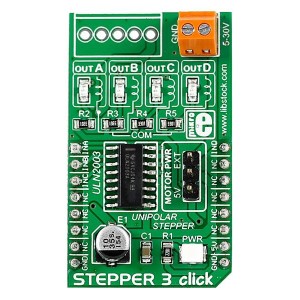MIKROE-2035, Средства разработки интегральных схем (ИС) управления питанием Stepper 3 click