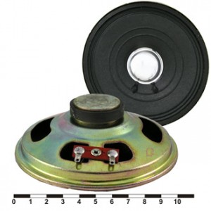 YD103-13   2W   4OHM, Динамик 4 Ом, 2Вт, d=102мм, h=30,3мм