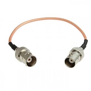 BNC-K-RG316-15CM-BNC-K-1.5, Разъем высокочастотный, кабельная сборка BNC гнездо - BNC гнездо, длина 15 см