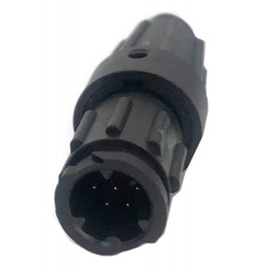 W16982-5PG-P-521, Стандартный цилиндрический соединитель Cable End 5 Pins Solder 521 Backshell