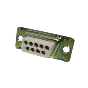 DEMA9PF225, Стандартные соединители D-Sub  D-Sub, 9 Pin/ crimp term, SST shell