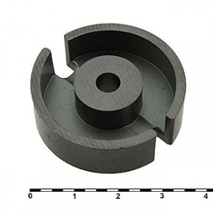 P36 PC40, Сердечник чашечный D=36mm, H=22mm, мат-л PC40