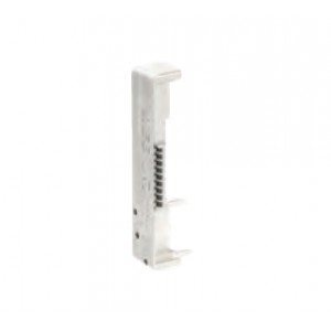 Корпус WEB 1002 01.001.6493.0, Концевая секция с держателем маркировки, часть корпуса для РЭА, ширина: 12,8 мм , пластик, цвет: серый, серия wiebox WEB 1002