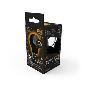 Лампа LED Filament A60 OPAL dimmable E27 10W 2700К 1/10/40 102202110-D