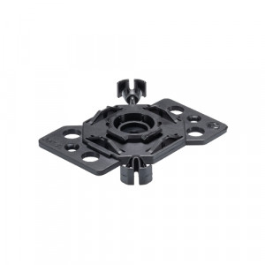 Опорная пластина 07.413.6853.1, Монтажное основание для распределительного блока gesis GST18i3 материал: пластик, цвет: черный