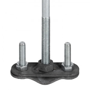 Держатель фасадный L100мм HZ LP-D2307