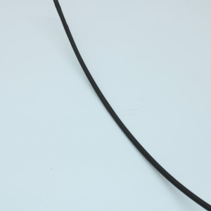 Трубка термоусадочная ТУТ нг 3,0/1,5 черная, термоусаживаемая трубка в метровой нарезке, не поддерживает горение