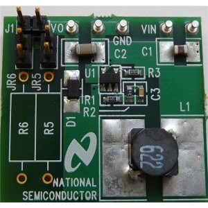 LM2735XMFEVAL/NOPB, Средства разработки интегральных схем (ИС) управления питанием LM2735XMF EVAL BOARD