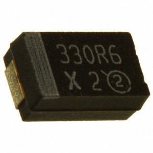 TR3D107K016C0125, ЧИП-конденсатор танталовый 100мкФ 16В типоразмер D ±10% (7.3х4.3х2.8мм) SMD 7343-31 0.125Ом 125°С лента на катушке