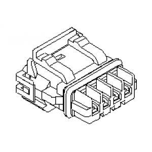 521170341, Корпус разъема на кабель (без контактов)