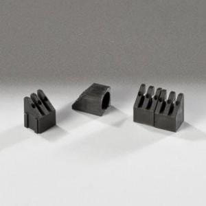 H-177C, Оборудование для монтажа светодиодов LED Holder 5mm Single Level Black