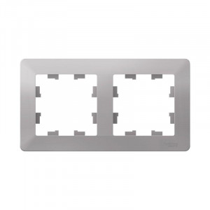 ATLASDESIGN AIR 2-постовая РАМКА, АЛЮМИНИЙ/дымчатый черный ATN220302