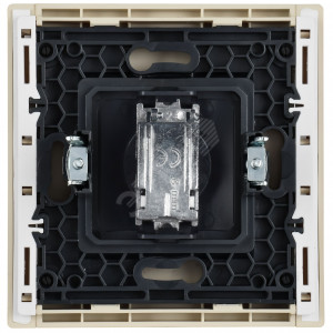 FORTE&PIANO Розетка TV оконечная FP428 ваниль IEK FP-A10-O-K10