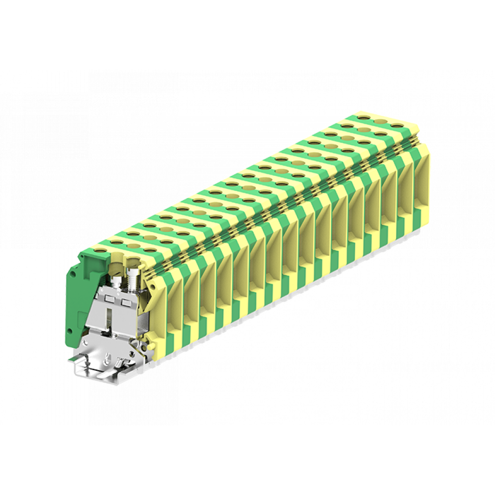 Изображение товара Заземляющая клемма UK35 с винтовым креплением для DIN 35, 35 мм кв.