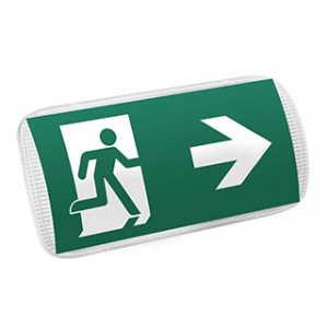 Аварийная панель EMG-PROOF-3h-4.5W (Пикт. Выход, IP65) 046655, Аварийная панель с клеящейся пиктограммой 