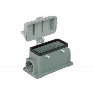 09300161260, Сверхмощные разъемы питания SURFACE MOUNTING HSG HAN 16B 2 SIDE ENTRY