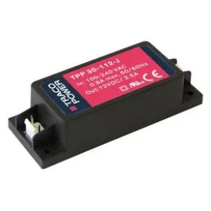 TPP 30-112-J, Преобразователь AC/DC, 30Вт, Uвых 24ВDC, Iвых 1250мА, 89,5%,