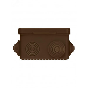 Распаячная коробка ОП 80х80х50мм, крышка, 