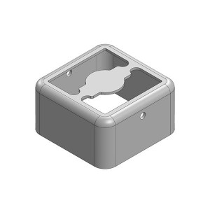 MS110-20F, Прокладки, пленки, поглотители и экраны для защиты от ЭМП 11 x 11 x 6mm Two-piece Drawn RF Shield/EMI Shield FRAME