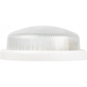 Светильник НБО 05-100-001 с ободком Рондо пластик/стекло IP44 E27 max 100Вт круг белый Б0053071