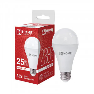 Лампа светодиодная LED-A65-VC 25Вт грушевидная 4000К нейтр. бел. E27 2380лм 230В 4690612024080