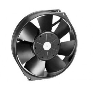 7112N/2, Вентиляторы постоянного тока DC Tubeaxial Fan, 150x38mm Round, 12VDC, 211.9CFM, 55dBA, 12W, 2850RPM, Ball Bearing, Speed Signal, Open Collector Output