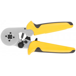 Пресс-клещи для обжима втулочных наконечников 0,25-10 мм, прорезиненные ручки 175 мм 60072