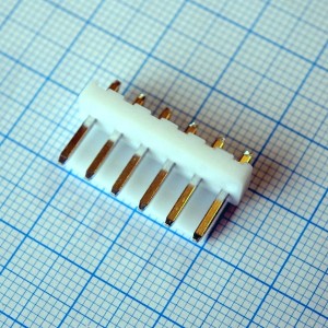 DS1073-6MVW6, Вилка на плату, шаг 3.96