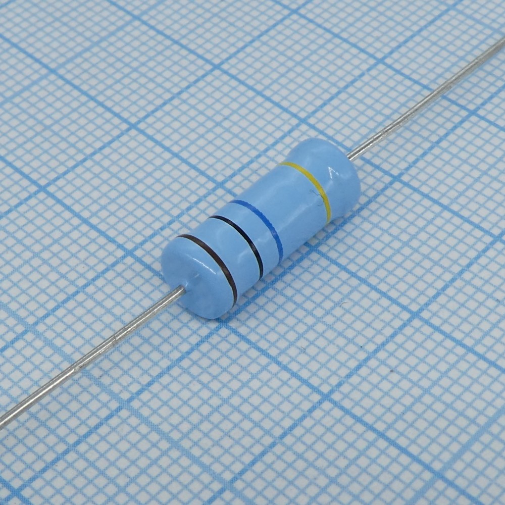 VR68000001005JAC00, Резистор металлопленочный 1Вт 10МОм ±5% с ...