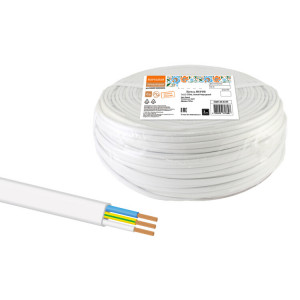 Провод ПУГСП 3х2,5 (50м), белый Народный SQ0126-0235