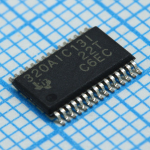 TLV320AIC13IDBT, Аудио кодек голосовой 1АЦП/1ЦАП 30-Pin TSSOP туба