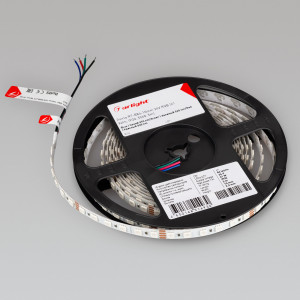 Лента RT-B84-10mm 24V RGB (21 W/m, IP20, 5060, 5m) 021475(2), Светодиодная лента RT-B84, открытая. Светодиоды 5060, 84 шт/м (420 шт на 5 м), белая плата, ширина 10 мм, скотч 3M. Цвет RGB, угол 120°. Питание 24V, мощность 21 Вт/м (105 Вт на 5 м). Размеры 5000x10x2.2 мм. Мин. отрезок 71.4 мм, 6 светодиодов. Цена за 1