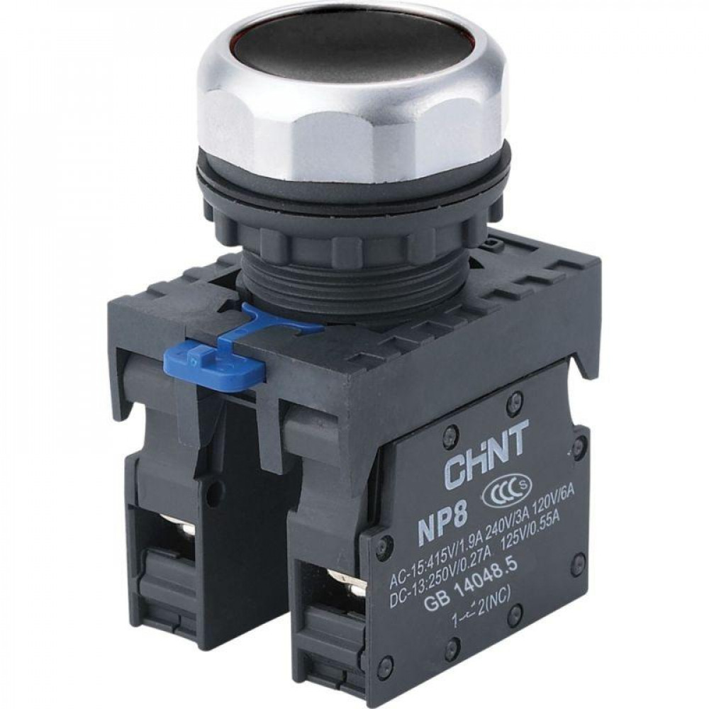 Изображение товара Кнопка управления NP8-11BN/2 без подсветки черн. 1НО+1НЗ IP65