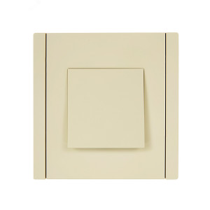 FORTE&PIANO Вывод кабеля FP442 ваниль IEK FP-VK10-0-K10